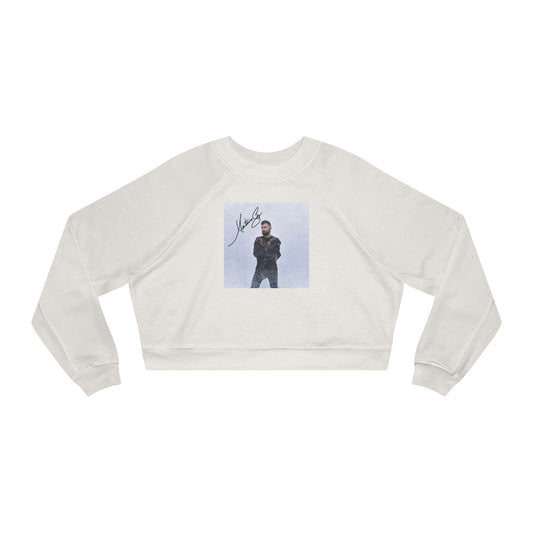 Cropped Pullover — Signed Artist Photo Crop Sweatshirt