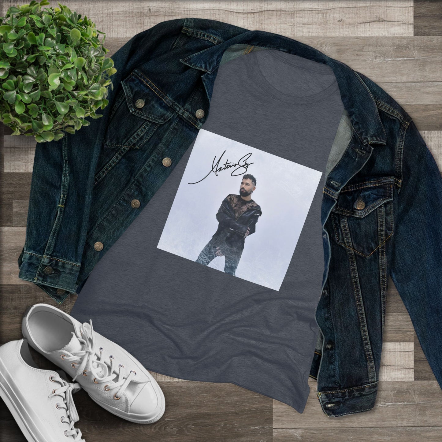 Women's Tee — Signature Photo Graphic Crewneck