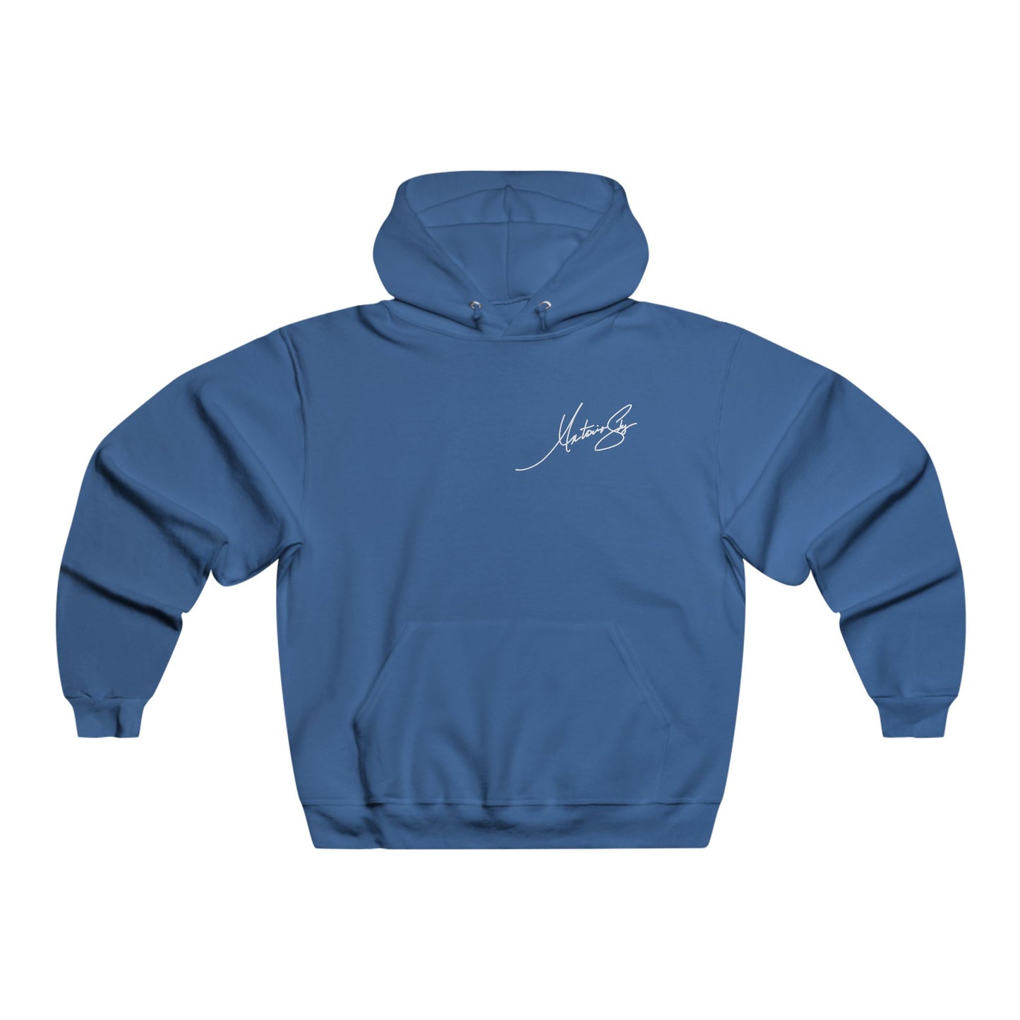 Signature Script Hoodie — Minimalist Autograph Pullover
