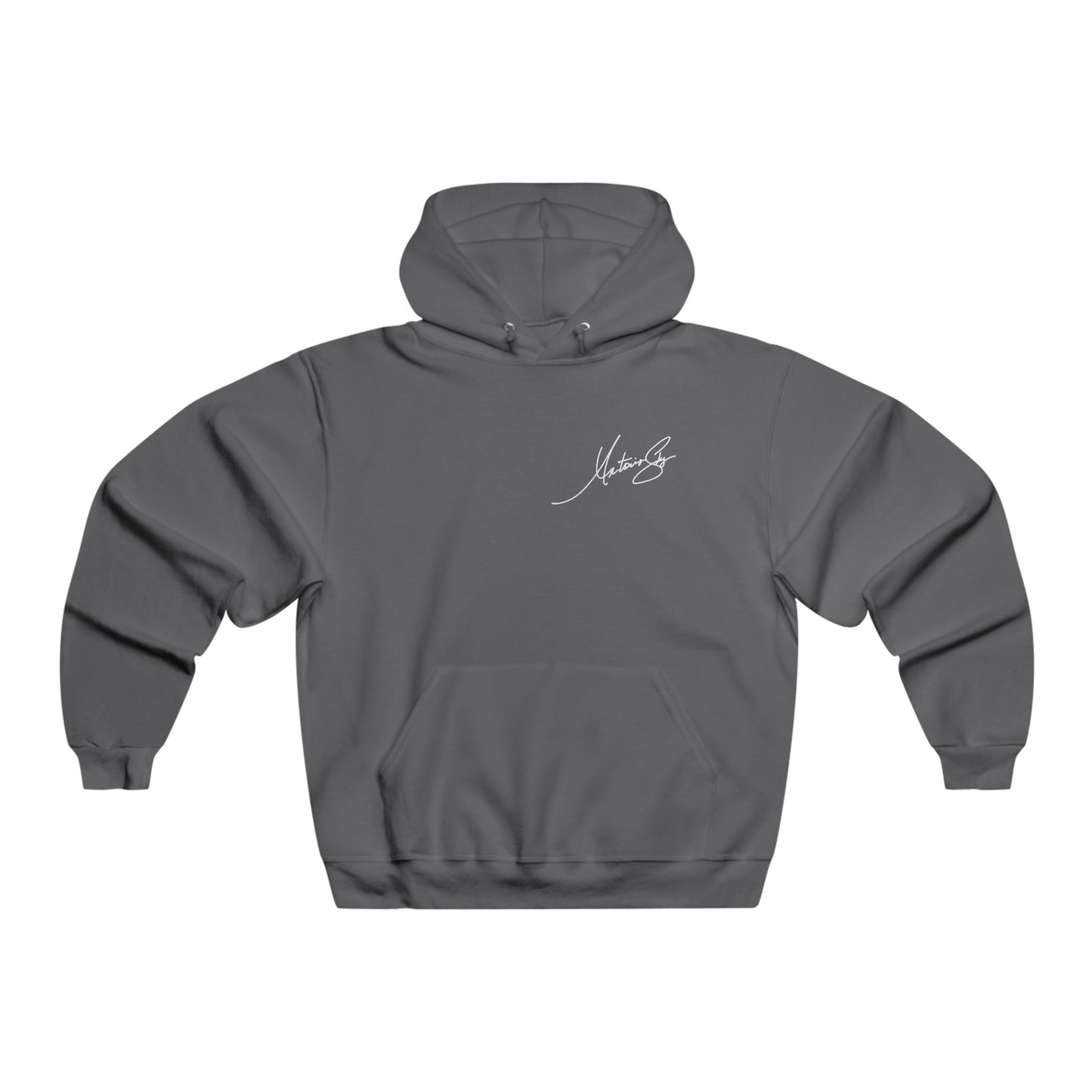 Signature Script Hoodie — Minimalist Autograph Pullover