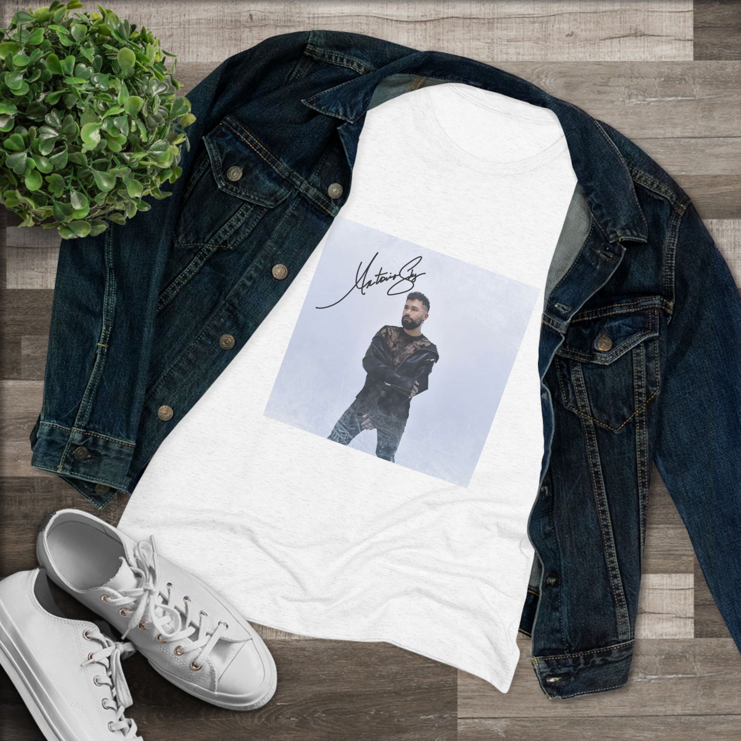 Women's Tee — Signature Photo Graphic Crewneck