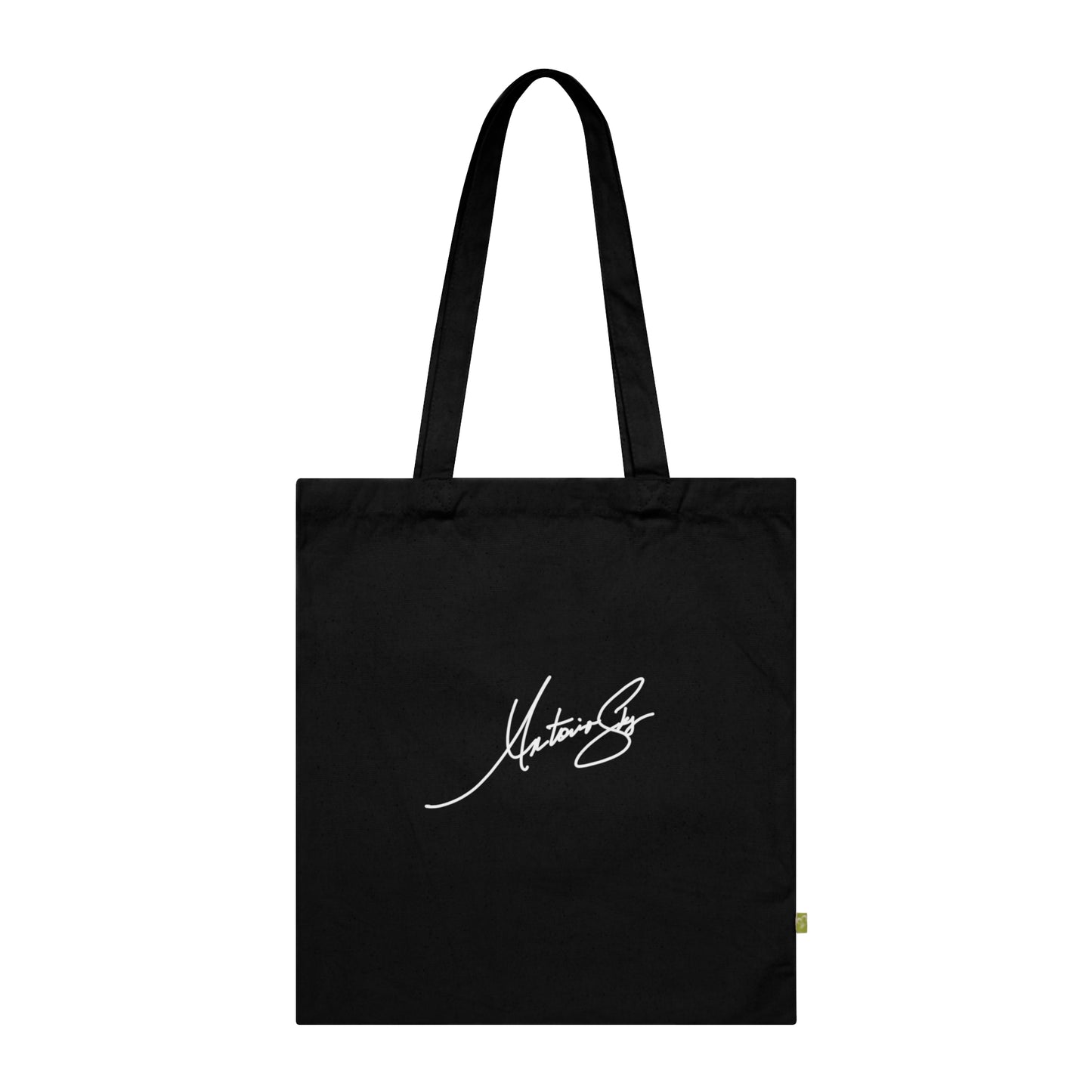 Signature Photo Tote Bag — Personalized Artist Portrait Organic Cotton Tote